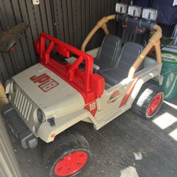 Power Wheels Jurassic Park Jeep