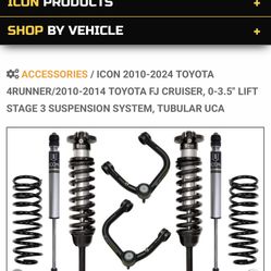 4Runner ICON Suspension