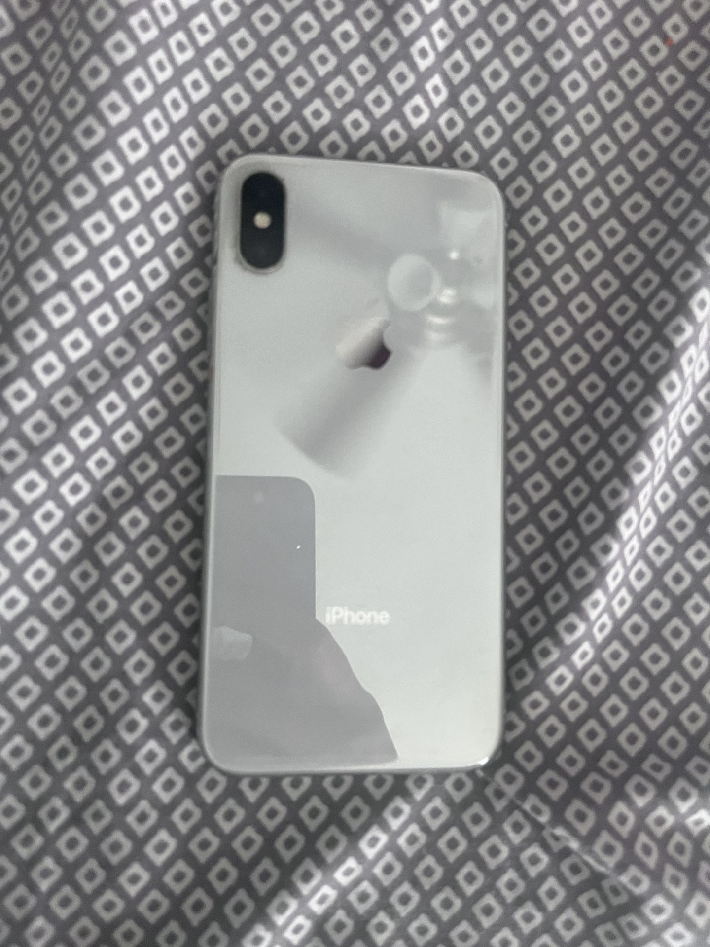 Like New iPhone iPhone X Unlocked Was Using Prepaid T-Mobile $10 Monthly Unlimited Plan