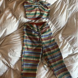 Rainbow Two Piece Set 