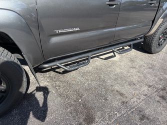 Toyota Tacoma double cab NFAB running boards side steps