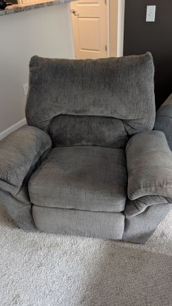 Gray Recliner