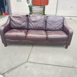 Comfortable Brown Sofa 
