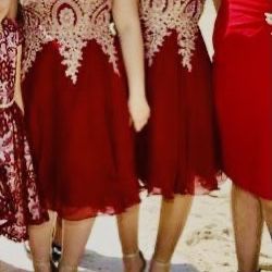 Red Dress, Wedding, 15s, Xmas, 3 Sizes Avail. 4/8/10