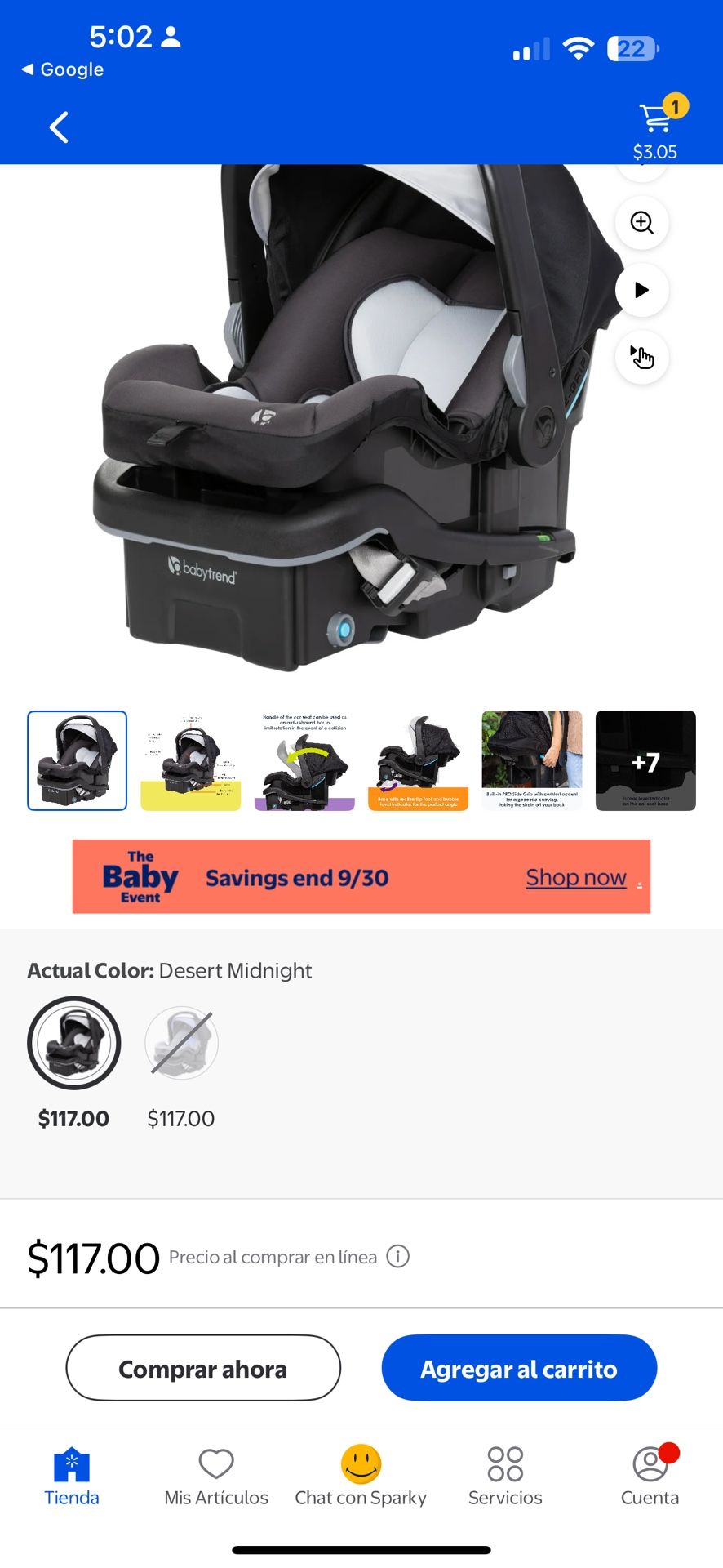 Infant Car Seat