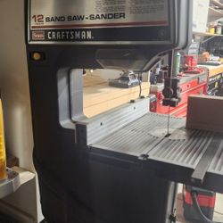 12" band saw sander craftsman