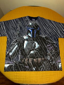STAR WARS !! BOBA FETT !! AOP SHIRT !!