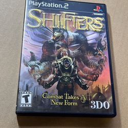 Shifters Game For PS2