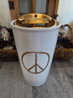 Starbucks 2015 ceramic Peace Mug