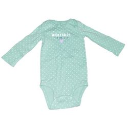 Carter's Girls Long sleeve Onesie Size 12 Months