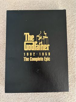 The Godfather: The Complete Epic VHS 3 Tape Box Set with Booklet