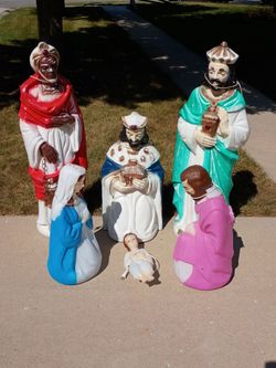 5 piece Nativity scene