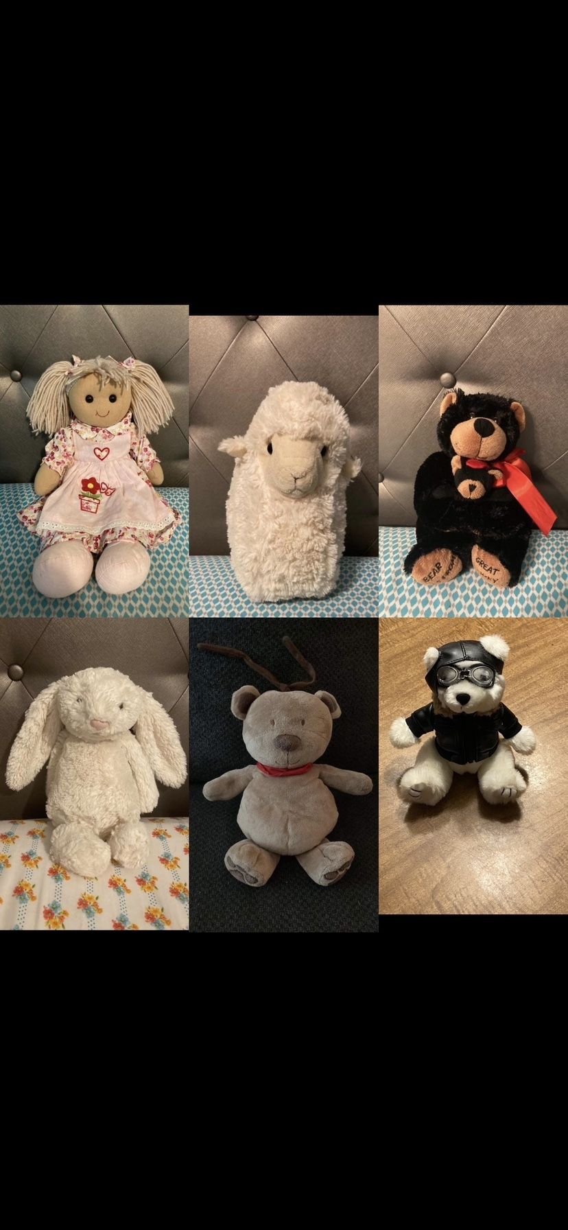 Assorted Stuffed Animals (READ DESCRIPTION)