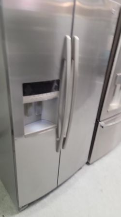 Maytag Side By Side Stainless Steel Refrigerator
