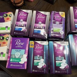 Poise Pads $4 Each
