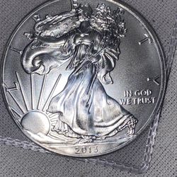 Better Date 2013 American Silver Eagle 1 Troy Oz .999 Fine Silver