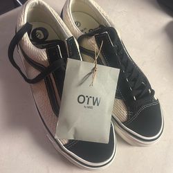 Vans OTW X Shoyoroll Pearl Weave Old Skool 36 Size Women 9.5 Men's 8