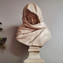 Antique Monastic Bust