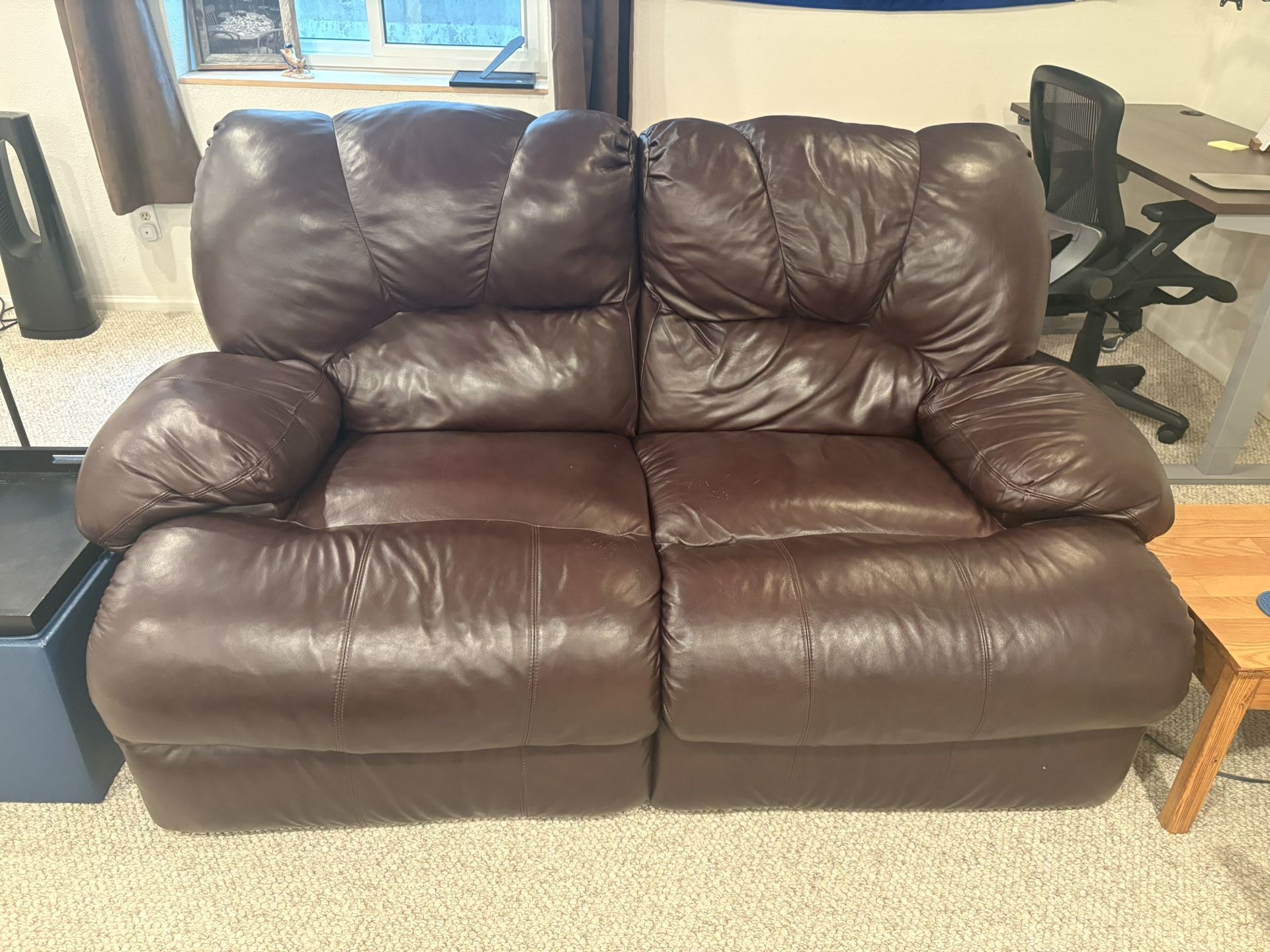 *FREE* Reclining Leather Couch