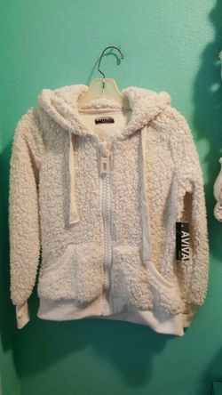 Cute fleece jacket...med size...Brand new