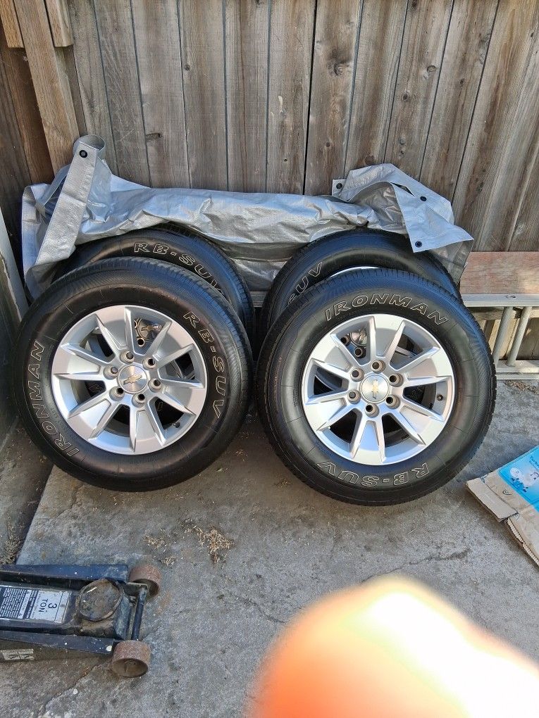 Silverado Tire And Rims