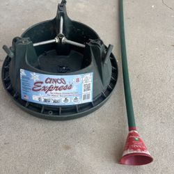 Christmas Tree Stand And Watering Funnel