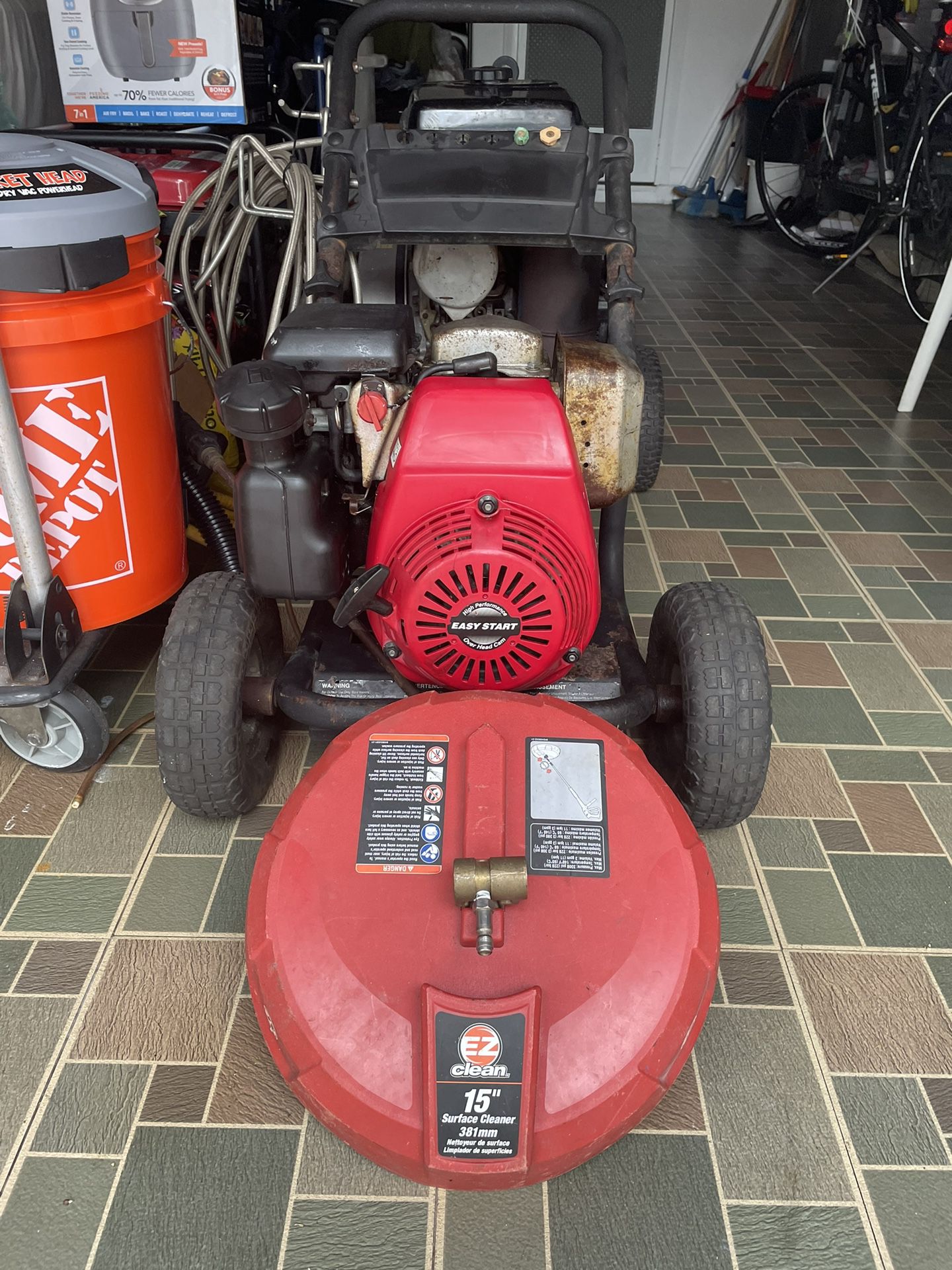 3000 Psi Honda Pressure With Surface 