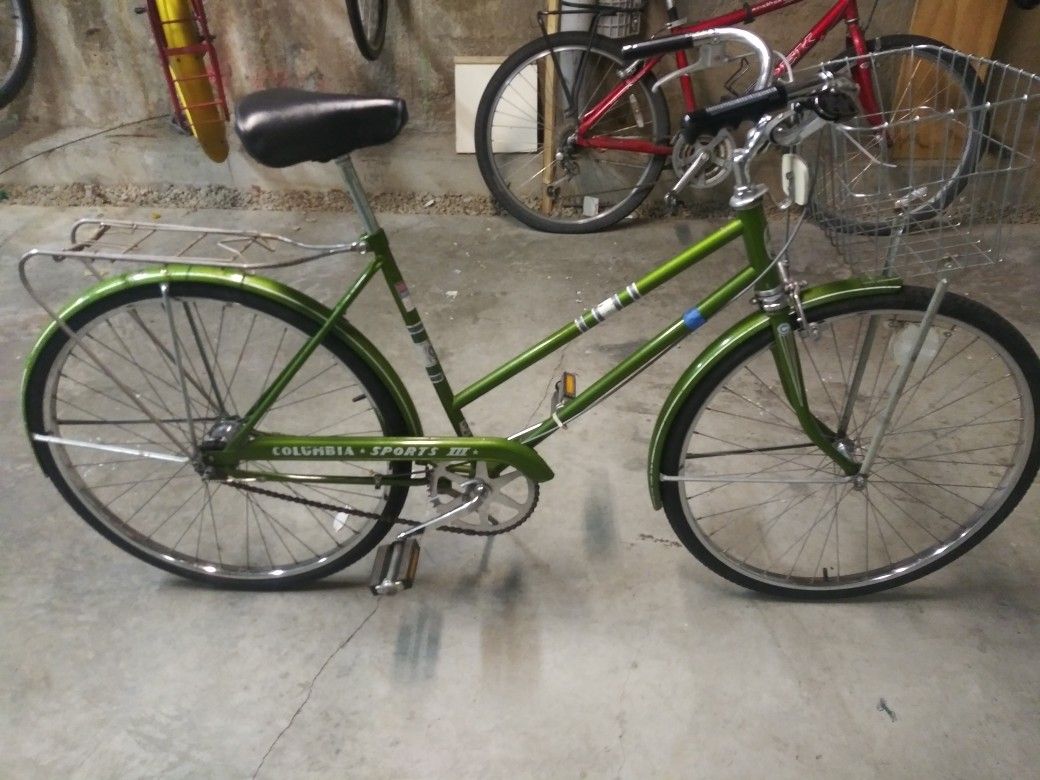 RARE VINTAGE 1970 S COLUMBIA SPORTS III BMA 6 CERTIFIED 3 SPEED BIKE for Sale in Portland OR OfferUp