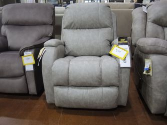 HomeStretch Percheron Pebble Swivel Glide Recliner - Pebble Gray | Reclining Chair | Lounge Chair
