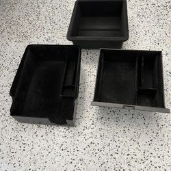 Tesla model 3 Console Organizer Drawers