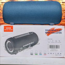 Passau 40W Portable Bluetooth Speakers, Max Loud Stereo Sound, Passive Radiators, Deep Bass, All-Day Playtime, Adjustable Strap, BT5.3, IPX5 Waterproo