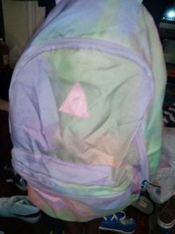 Colorful girl backpack