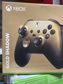 Xbox Controller Gold Shadow