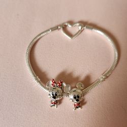 Mickey & Minnie Charm Bracelet From Pandora