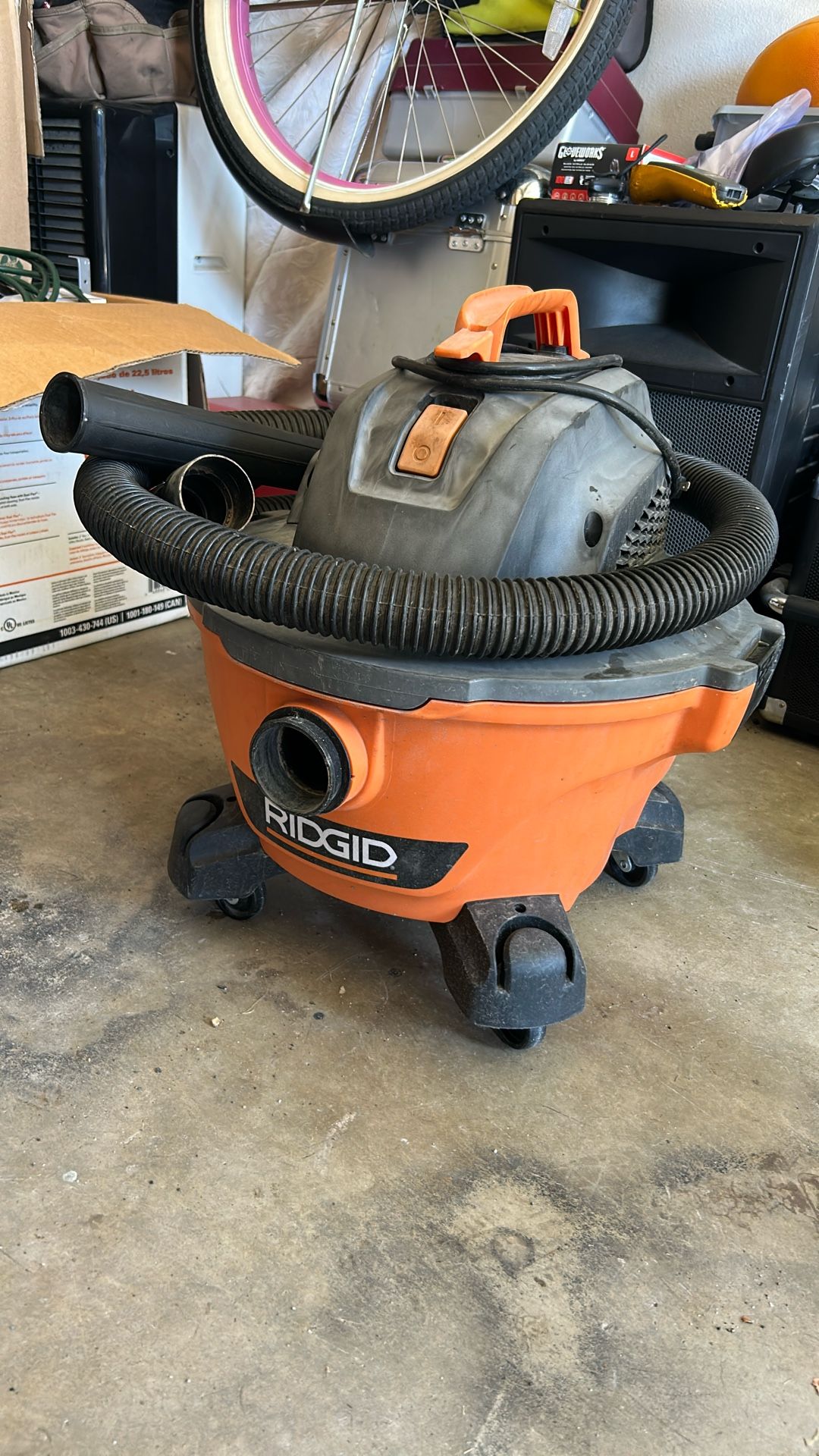 Rigid Shop Vac