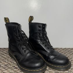 Dr. Martens Smooth Leather Lace Up Boots