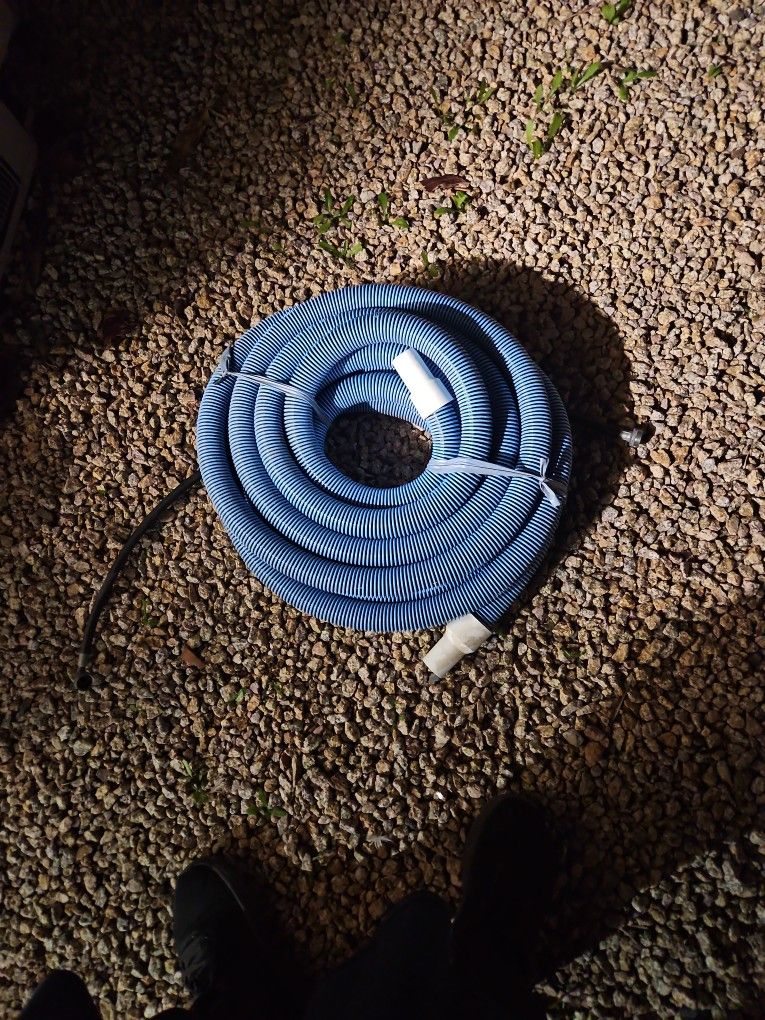 *NEW* Pool Hose Replacement Blue 1.25" x 50' Vacuum In Ground Pool Cleaner Hose