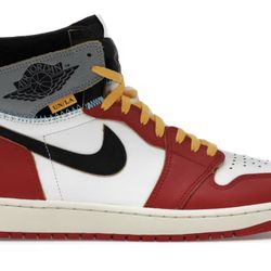 Nike Jordan 1 Union Chicago Shadow Size 10.5 Men