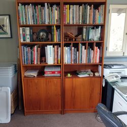 Wooden Bookshelves