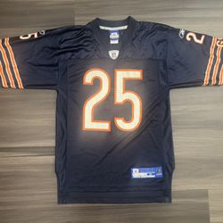 Reebok On Field Chicago Bears Garrett Wolfe #25 NFL  Home Jersey Men’s Small