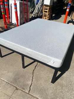 Full size Bedframe and matress