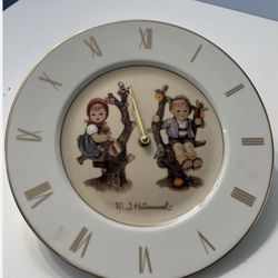 QUART CLOCK PORCELAIN PLATE