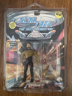 Playmates Star Trek TNG Thomas Riker Figure MOC