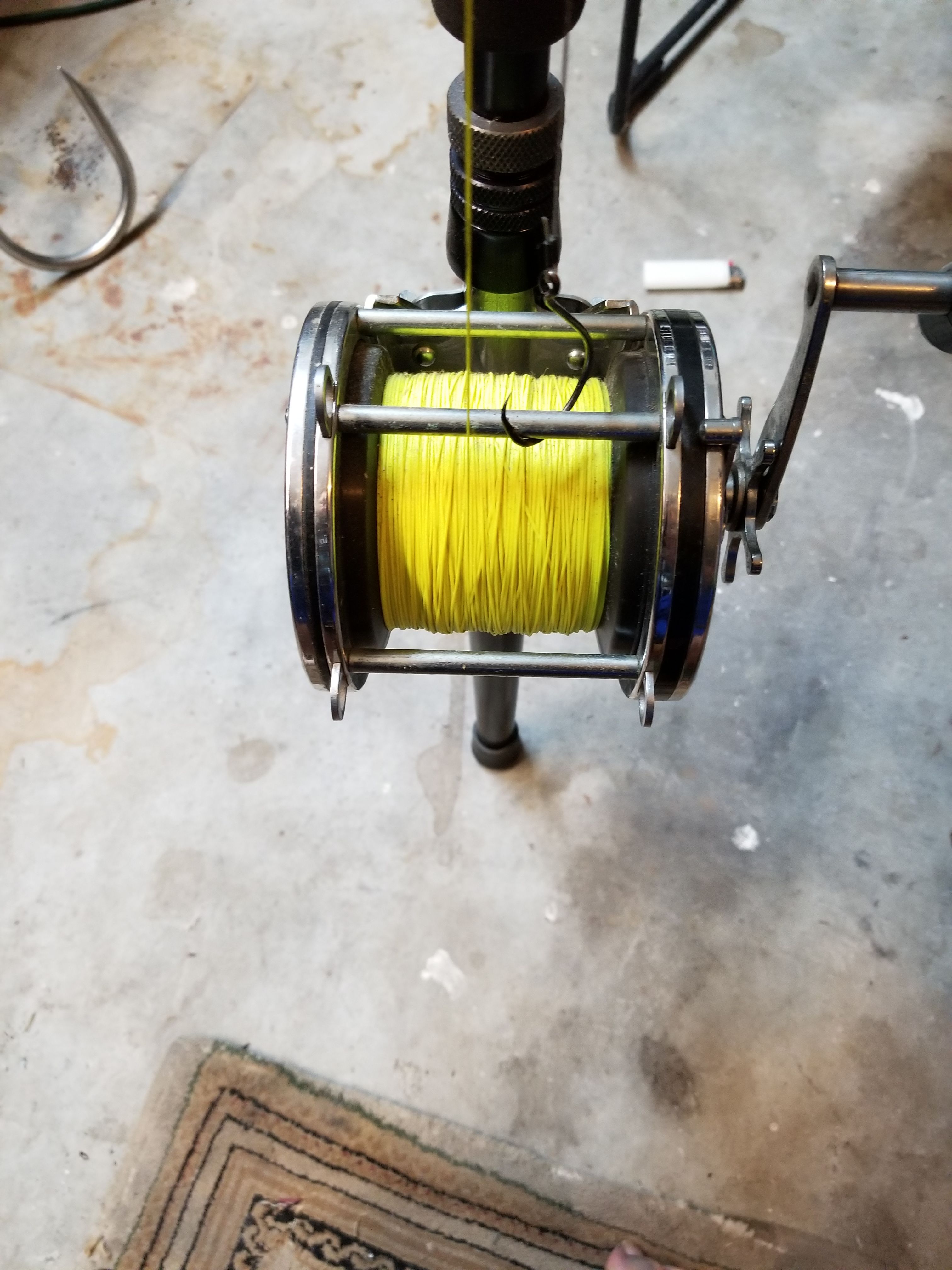 Penn Senator 9/0 on Fenwick rod/Shimano Stradic fj 4000