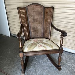 Chair Cane Rocker 