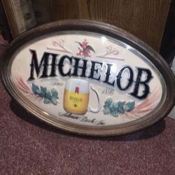 Michelob Vintage Collector Framed Sign