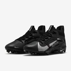 Nike Alpha Elite 4 Menace Football Cleats FD7036-002 Men's Size 7