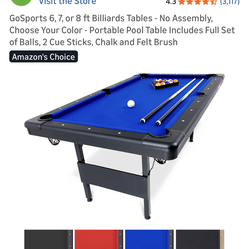Pool table