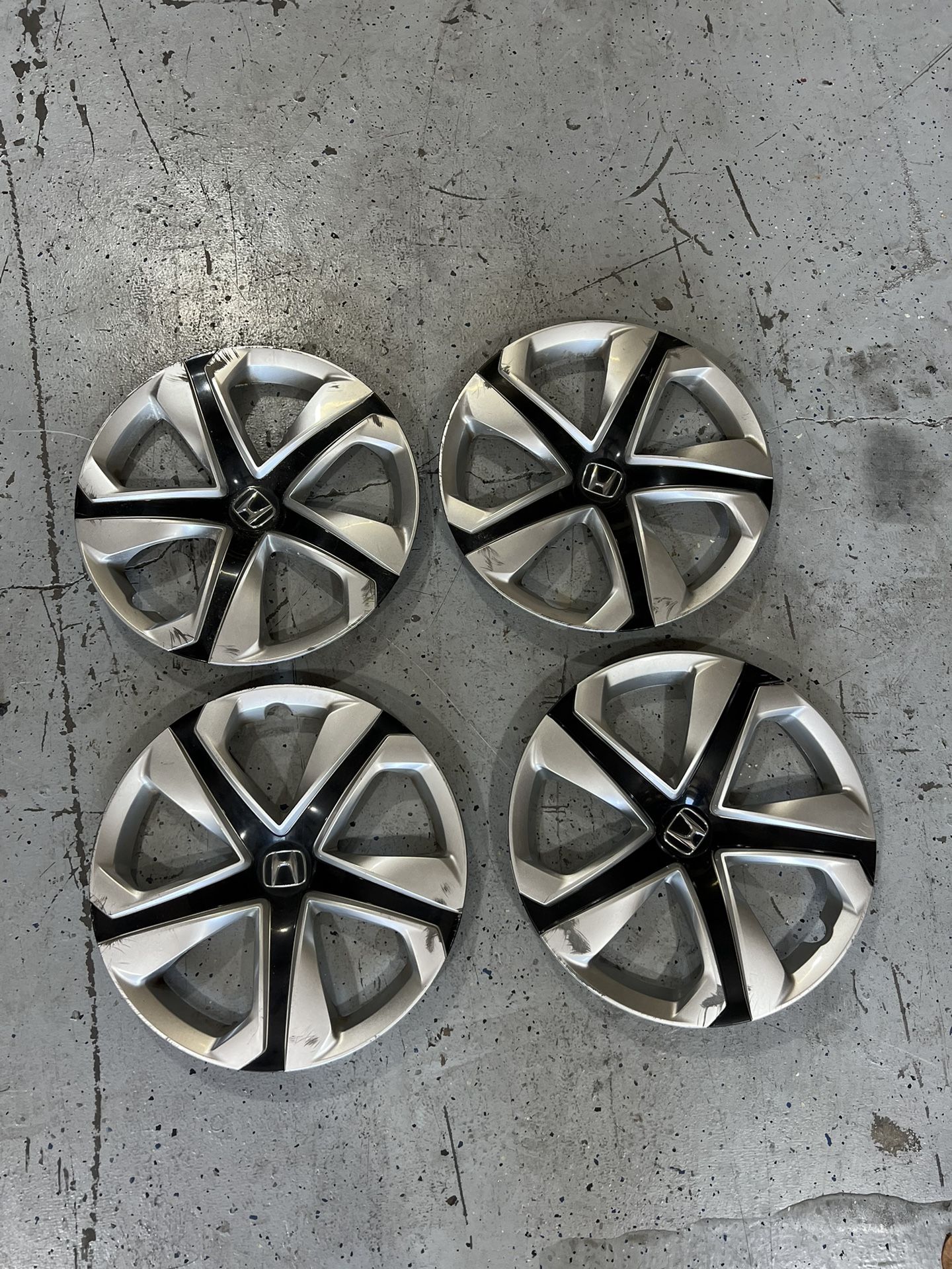 2016 2017 2018 GENUINE HONDA CIVIC 16" WHEEL COVERS HUB CAPS 44733-TBA OEM