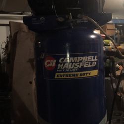 60 Gallon Campbell Hausfeld 7hp Air Compressor